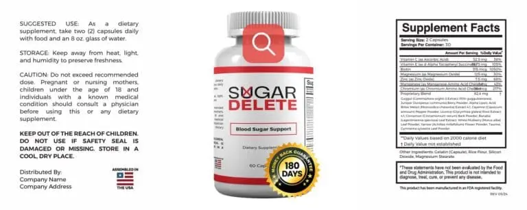 sugar delete supplement